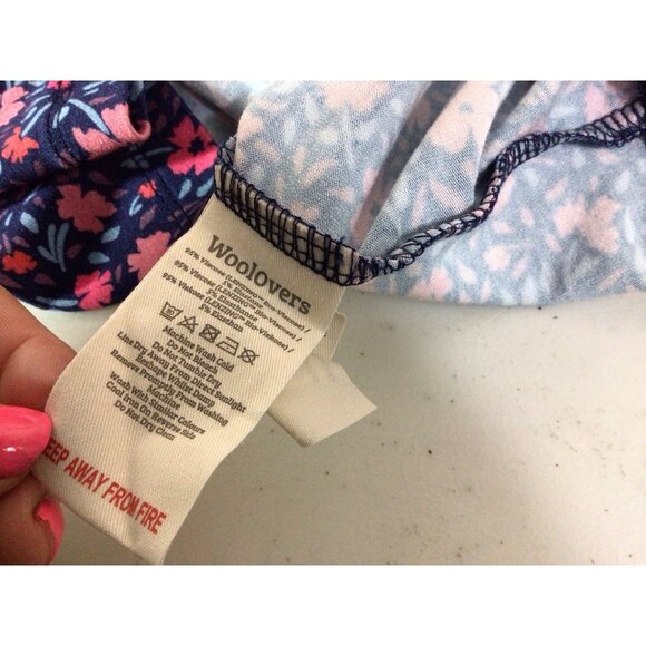 Woolovers Floral Blouse Shirt Womens Large New - Picture 10 of 10